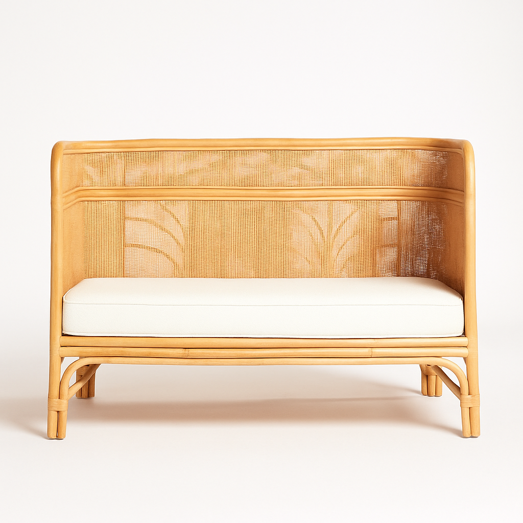 LumiVela Arc Rattan Day Bed
