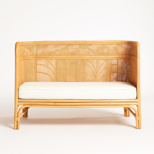 LumiVela Arc Rattan Day Bed